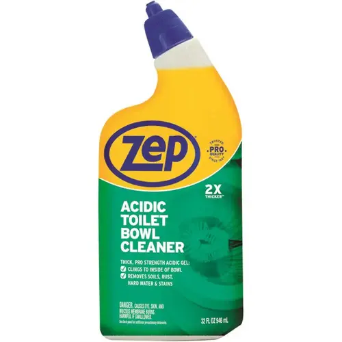 Zep Acidic Toilet Bowl Cleaner 32 Oz - pack of 4