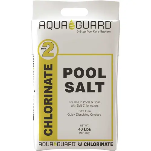 40 Lb Chlorine Generator Food Quality Pool Salt