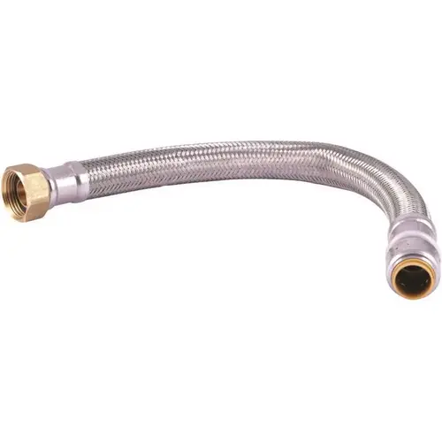 Max Flex Water Heater Connector 1/2" X 3/4"fip X 15" Max Flex Water Heater Connector 1/2" X 3/4"fip X 15"