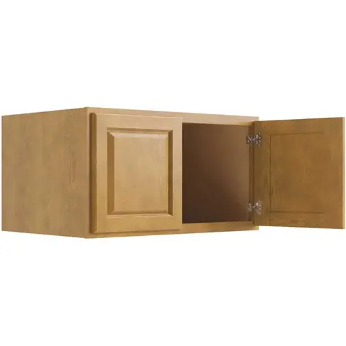 Cabinetry Country Oak Wall Cabinet, 24 Deep 30w X 24h