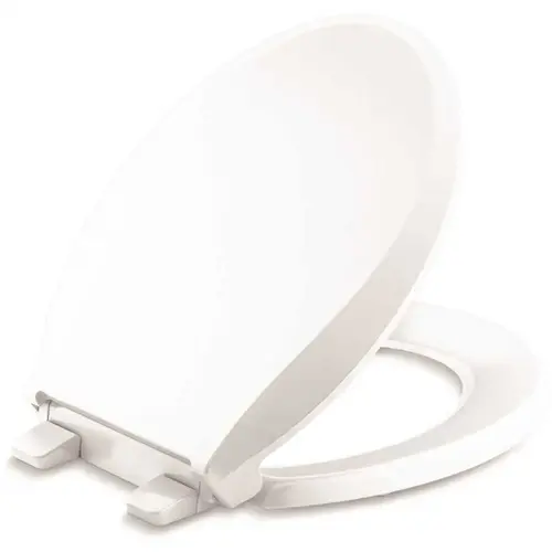 Cachet ReadyLatch Quiet-Close Round Toilet Seat, White Cachet ReadyLatch Quiet-Close Round Toilet Seat, White