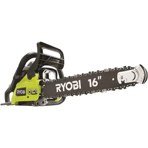 16 in. 37cc 2-Cycle Gas Chainsaw with Heavy-Duty Case Green 16 in. 37cc 2-Cycle Gas Chainsaw with Heavy-Duty Case Green