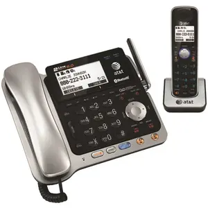 AT and T AT TL86109 BDD GB US DECT 6. 0 2-Line Corded/Cordless Bluetooth Phone System