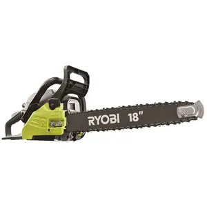 RYOBI RY3818 18 in. 38cc 2-Cycle Gas Chainsaw with Heavy Duty Case