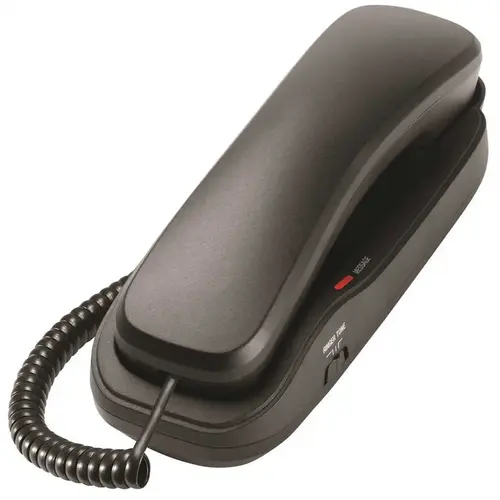 Classic 1-Line Corded Trimstyle Phone in Matte Black Classic 1-Line Corded Trimstyle Phone in Matte Black