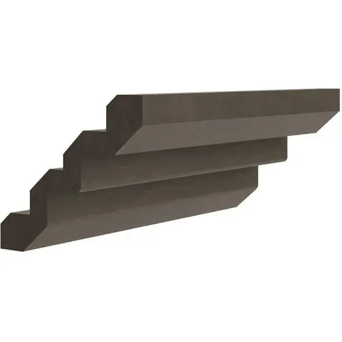 Cabinetry Luxor Smoky Grey Royal Crown Molding, Shaker 1w X 3.5h Cabinetry Luxor Smoky Grey Royal Crown Molding, Shaker 1w X 3.5h