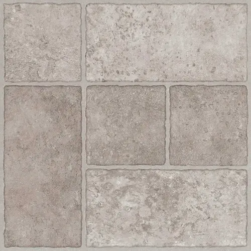 Bodden Bay Grey 3 MIL x 12 in. W x 13 in. L Peel and Stick Water Resistant Vinyl Tile Flooring (30 sqft/case) - pack of 30