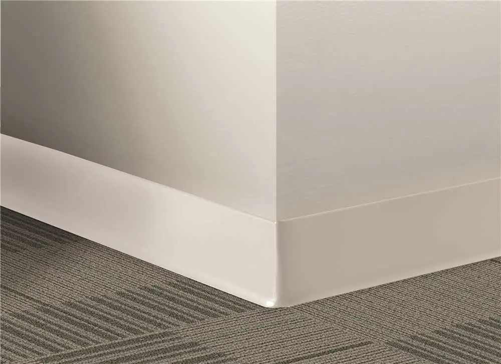 National Brand Alternative 2.5 in. x 4 ft. Icicle Vinyl Wall Cove Base White - pack of 30 CB 08 2.5 X 4 X .080