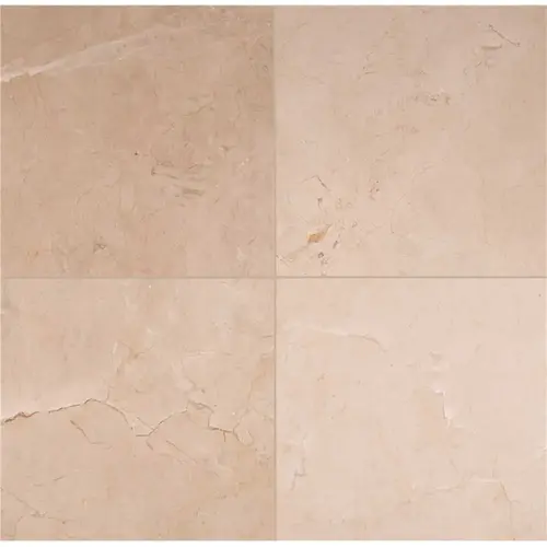 Crema Marfil 18 in. x 18 in. Polished Marble Floor and Wall Tile (9 sq. ft./Case) Crema Marfil 18 in. x 18 in. Polished Marble Floor and Wall Tile (9 sq. ft./Case)