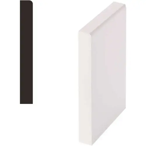 Timeless Craftsman 13/16 in. x 4-3/4 in. x 7-3/4 in. Primed MDF Plinth Block Moulding White Timeless Craftsman 13/16 in. x 4-3/4 in. x 7-3/4 in. Primed MDF Plinth Block Moulding White