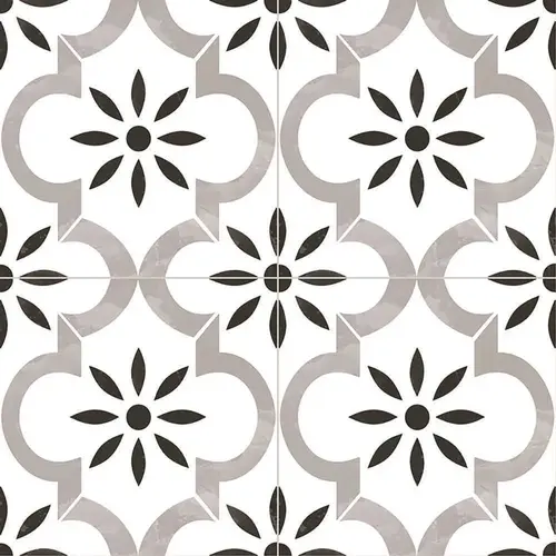 Azila Encaustic 8 in. x 8 in. Matte Porcelain Floor and Wall Tile (5.16 sq. ft./Case) - pack of 10 Azila Encaustic 8 in. x 8 in. Matte Porcelain Floor and Wall Tile (5.16 sq. ft./Case) - pack of 10