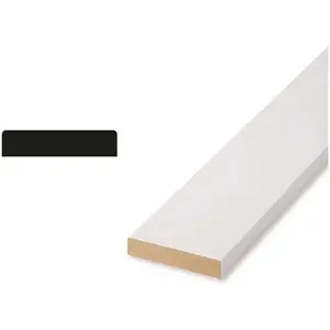 Woodgrain Millwork 10026965 3502 11/16 in. x 3 1/2 in. x 96 in. Craftsman Primed MDF Casing ( a 8 Total Linear Feet) White