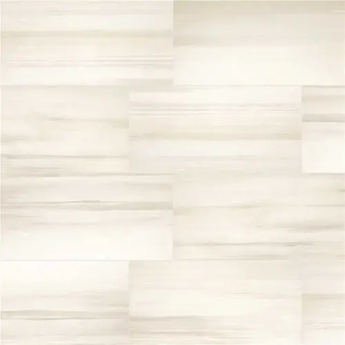Water Color Bianco 11.81 in. x 23.56 in. Matte Porcelain Stone Look Floor and Wall Tile (12 sq. ft./Case) - pack of 6 Water Color Bianco 11.81 in. x 23.56 in. Matte Porcelain Stone Look Floor and Wall Tile (12 sq. ft./Case) - pack of 6