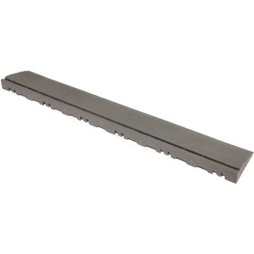 15.75 in. Slate Grey Pegged Edging for 15.75 in. Modular Tile Flooring