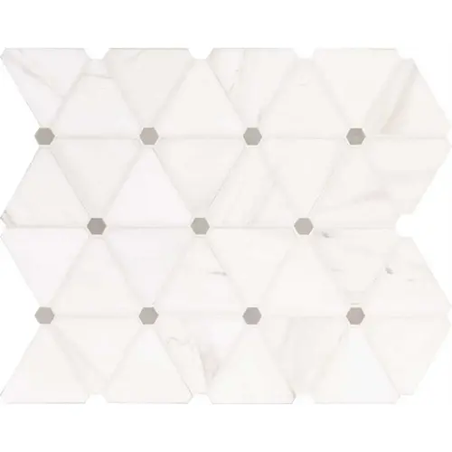 Argent Marble Pinwheel 12 in. x 14 in. Polished Marble Look Floor and Wall Tile (11.6 sq. ft./Case) - pack of 10 Argent Marble Pinwheel 12 in. x 14 in. Polished Marble Look Floor and Wall Tile (11.6 sq. ft./Case) - pack of 10