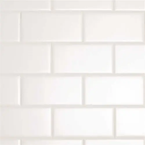 Restore 3 in. x 6 in. Ceramic Bright White Subway Tile (12.5 sq. ft. / Case) - pack of 30