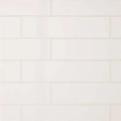 Restore 3 in. x 12 in. Ceramic Bright White Subway Tile (12 sq. ft./Case) - pack of 30