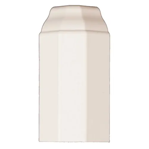 SnapBoard 3-1/4 in. Coronado Outside Corner White (500 pcs box)