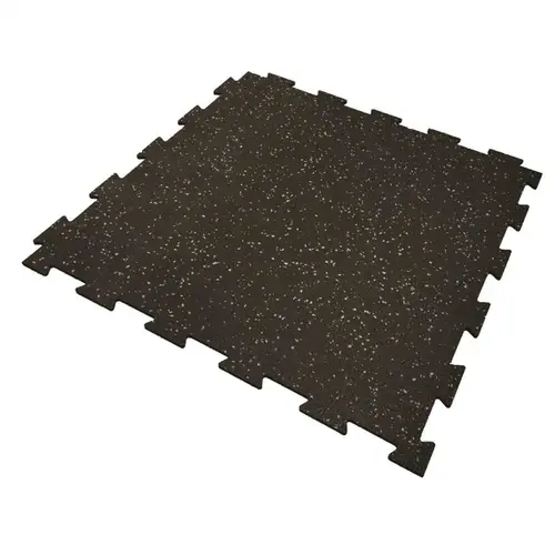 Pro Series Grey/Beige - DDC 6 mm 24 in. W x 24 in. L Interlocking Rubber Tile (40 sq. ft.) - pack of 10