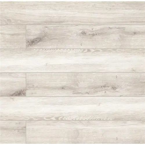 Toledo Blanc 5.75 in. x 35.75 in. Matte Porcelain Wood Look Floor and Wall Tile (13.5 sq. ft./Case) - pack of 9 Toledo Blanc 5.75 in. x 35.75 in. Matte Porcelain Wood Look Floor and Wall Tile (13.5 sq. ft./Case) - pack of 9