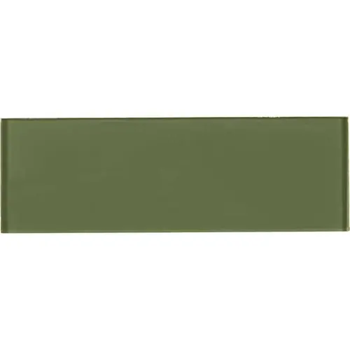 Evergreen 3 in. x 9 in. Mixed Glass Subway Wall Tile (3.8 sq. ft./Case) Evergreen 3 in. x 9 in. Mixed Glass Subway Wall Tile (3.8 sq. ft./Case)