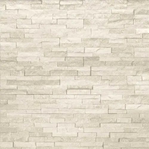 Arctic White Mini Ledger Panel 4.5 in. x 16 in. Natural Marble Wall Tile 5 sq. ft. /case - pack of 10 Arctic White Mini Ledger Panel 4.5 in. x 16 in. Natural Marble Wall Tile 5 sq. ft. /case - pack of 10