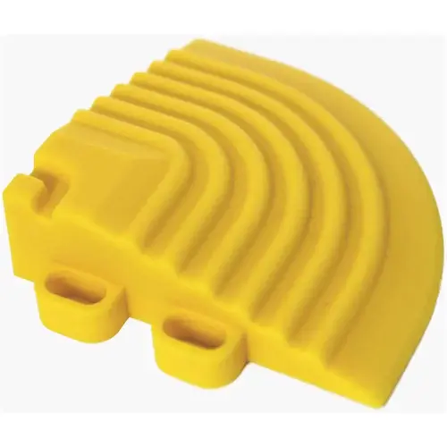 2.5 in. x 2.5 in. Citrus Yellow Corner Edging for 15.75 in. Modular Tile Flooring