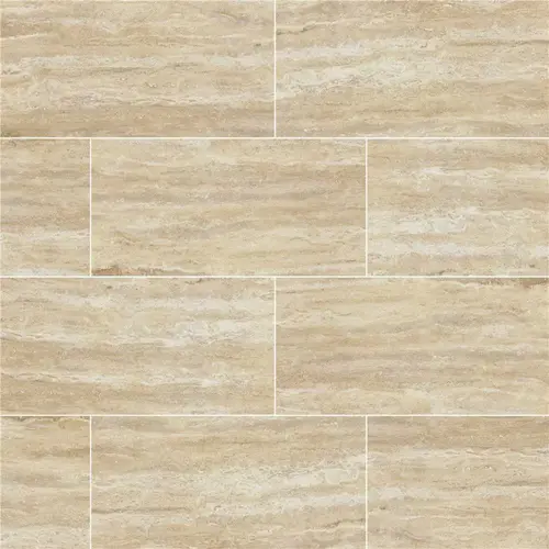 Pietra Sand 12 in. x 24 in. Polished Porcelain Stone Look Floor and Wall Tile (16 sq. ft./Case) - pack of 8 Pietra Sand 12 in. x 24 in. Polished Porcelain Stone Look Floor and Wall Tile (16 sq. ft./Case) - pack of 8