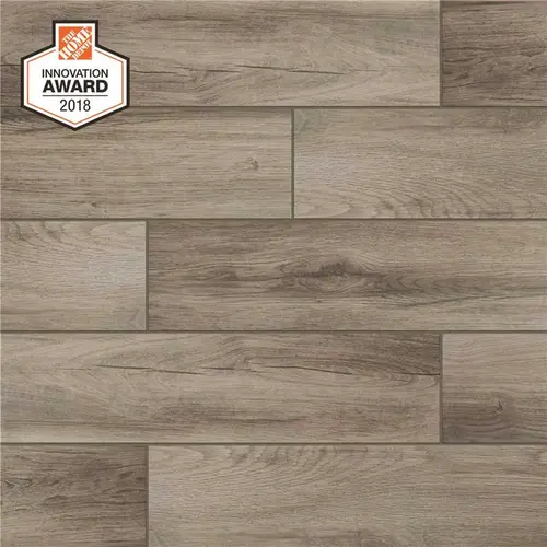 Shadow Wood 6 in. x 24 in. Porcelain Floor and Wall Tile (14.55 sq. ft./case) - pack of 36