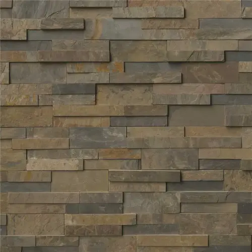 Rustic Gold Ledger Panel 6 in. x 24 in. Natural Slate Wall Tile ( / 60 sq. ft. / pallet) Rustic Gold Ledger Panel 6 in. x 24 in. Natural Slate Wall Tile ( / 60 sq. ft. / pallet)