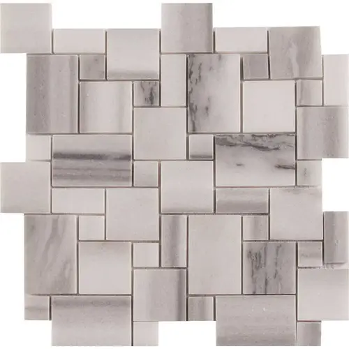 Bergamo 12 in. x 12 in. Polished Marble Look Floor and Wall Tile (10 sq. ft./Case) Bergamo 12 in. x 12 in. Polished Marble Look Floor and Wall Tile (10 sq. ft./Case)