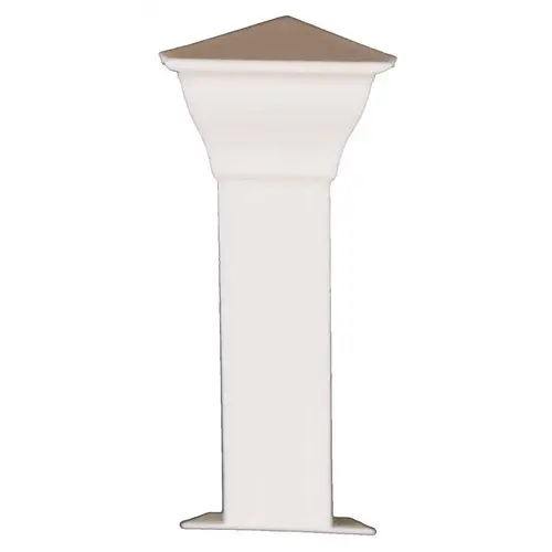 SnapBoard 3-1/4 in. Coronado Inside Corner White (100 pcs box)