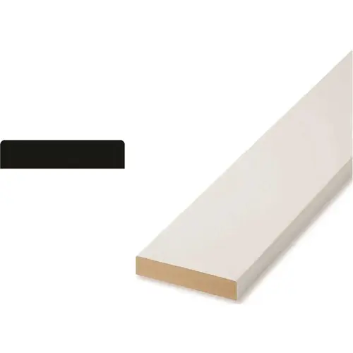 25E2 11/16 in. x 2 1/2 in. x 96 in. Craftsman Primed MDF Casing ( a 8 Total Linear Feet) White