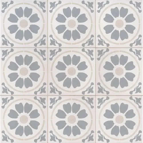 Encaustic Tamensa Matte Porcelain Floor and Wall Tile Encaustic Tamensa Matte Porcelain Floor and Wall Tile