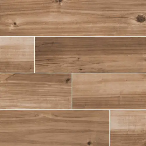 Havenwood Saddle 8 in. x 36 in. Matte Porcelain Wood Look Floor and Wall Tile (14 sq. ft./Case) - pack of 7 Havenwood Saddle 8 in. x 36 in. Matte Porcelain Wood Look Floor and Wall Tile (14 sq. ft./Case) - pack of 7
