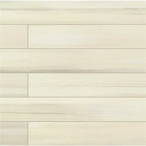 Water Color Bianco 6 in. x 36 in. Matte Porcelain Stone Look Floor and Wall Tile (13.5 sq. ft./Case) - pack of 9 Water Color Bianco 6 in. x 36 in. Matte Porcelain Stone Look Floor and Wall Tile (13.5 sq. ft./Case) - pack of 9
