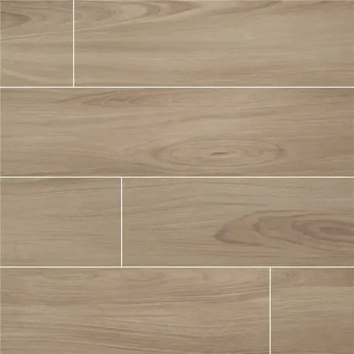 Brooksdale Poplar 9.84 in. x 39.37 in. Matte Porcelain Floor and Wall Tile (13.89 sq. ft./Case) - pack of 10 Brooksdale Poplar 9.84 in. x 39.37 in. Matte Porcelain Floor and Wall Tile (13.89 sq. ft./Case) - pack of 10
