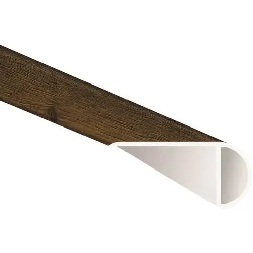 Walnut Drift 0.75 in. T x 2.75 in. W x 94 in. L Luxury Vinyl Stair Nose Molding