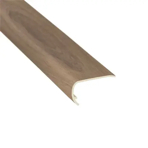 Manor Oak Weston 1-3/16 in. T x 2-1/16 in. W x 94 in. L Stair Nose Molding Manor Oak Weston 1-3/16 in. T x 2-1/16 in. W x 94 in. L Stair Nose Molding