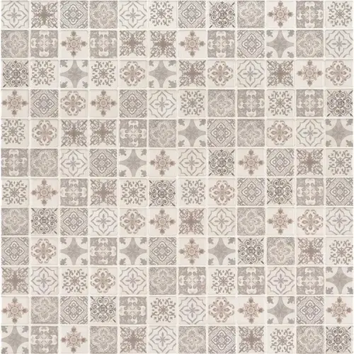 Encaustic Anya 11.81 in. x 11.81 in. Glossy Porcelain Patterned Look Wall Tile (14.55 sq. ft./Case) Encaustic Anya 11.81 in. x 11.81 in. Glossy Porcelain Patterned Look Wall Tile (14.55 sq. ft./Case)
