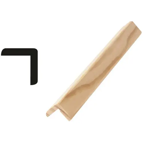 205 1-1/8" X 1-1/8" X 8 ft Solid Pine Outside Corner Moulding - pack of 5 205 1-1/8" X 1-1/8" X 8 ft Solid Pine Outside Corner Moulding - pack of 5