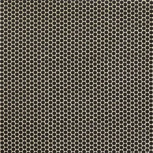 Penny Round Nero 12 in. x 13 in. x 6 mm Matte Porcelain Mosaic Tile 14.4 sq. ft. / case - pack of 15 Penny Round Nero 12 in. x 13 in. x 6 mm Matte Porcelain Mosaic Tile 14.4 sq. ft. / case - pack of 15