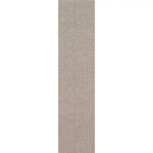 Brown Commercial/Residential 9 in. x 36 in. Peel and Stick Carpet Tile Plank 16 Tiles/Case (36 sq. ft.) Taupe - pack of 16