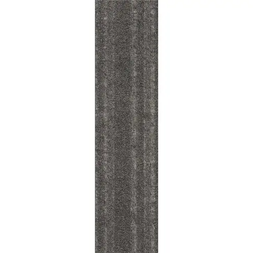 Gray Commercial/Residential 9 in. x 36 in. Peel and Stick Carpet Tile Plank 16 Tiles/Case (36 sq. ft.) Sky Grey - pack of 16