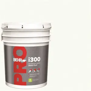 BEHR PRO PR31005 5 gal. i300 White Base Dead Flat Interior Paint