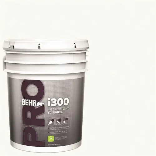 5 gal. i300 White Eggshell Interior Paint 5 gal. i300 White Eggshell Interior Paint