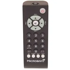MICROBAN ZHL110MB Zenith 1-Device Universal Remote in Black