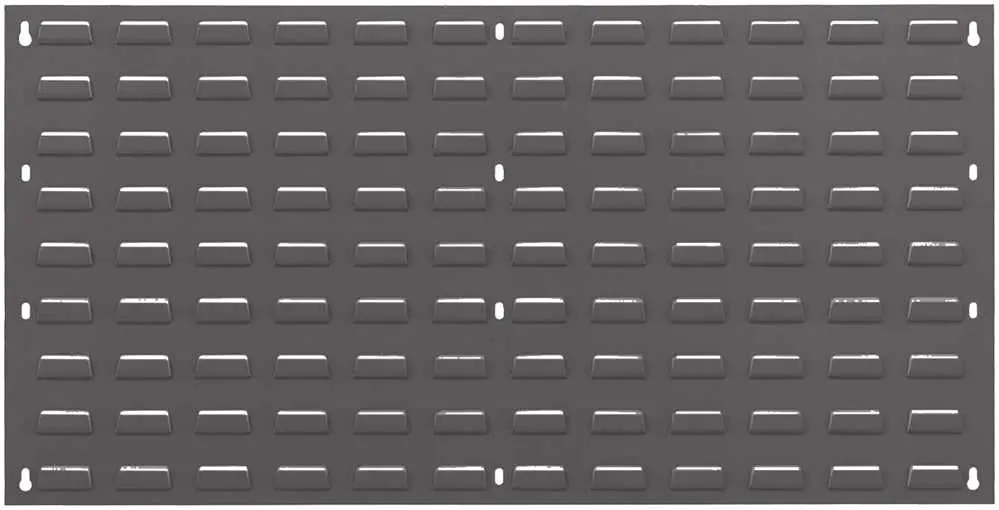 QUANTUM STORAGE SYSTEMS 175 lb Gray Cold Rolled Steel Single Sided Louvered Panel - 36 Overall Length - 19 Width QLP-3619 QUANTUM STORAGE SYSTEMS 175 lb Gray Cold Rolled Steel Single Sided Louvered Panel - 36 Overall Length - 19 Width QLP-3619