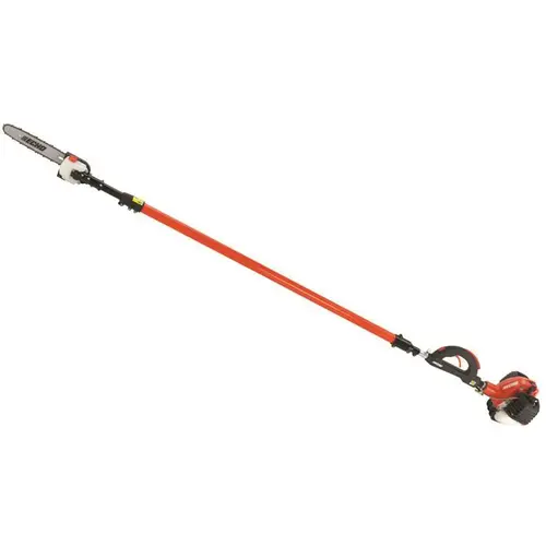 21.2cc 12" Gas Power Pruner Pole Saw With I-30 Starter And 12" Bar Length Orange