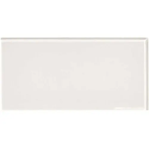 6 in. x 3 in. Frost Glass Decorative Wall Tile